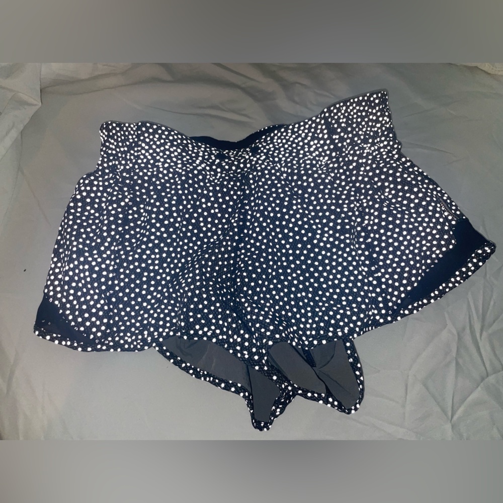 Reflective Lululemon athletic shorts